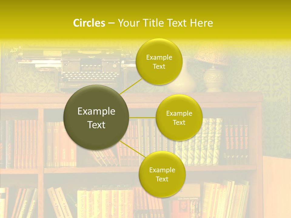 Touching Hand Old PowerPoint Template