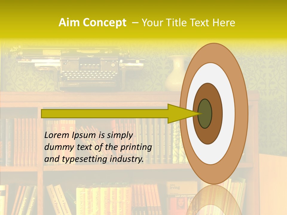 Touching Hand Old PowerPoint Template