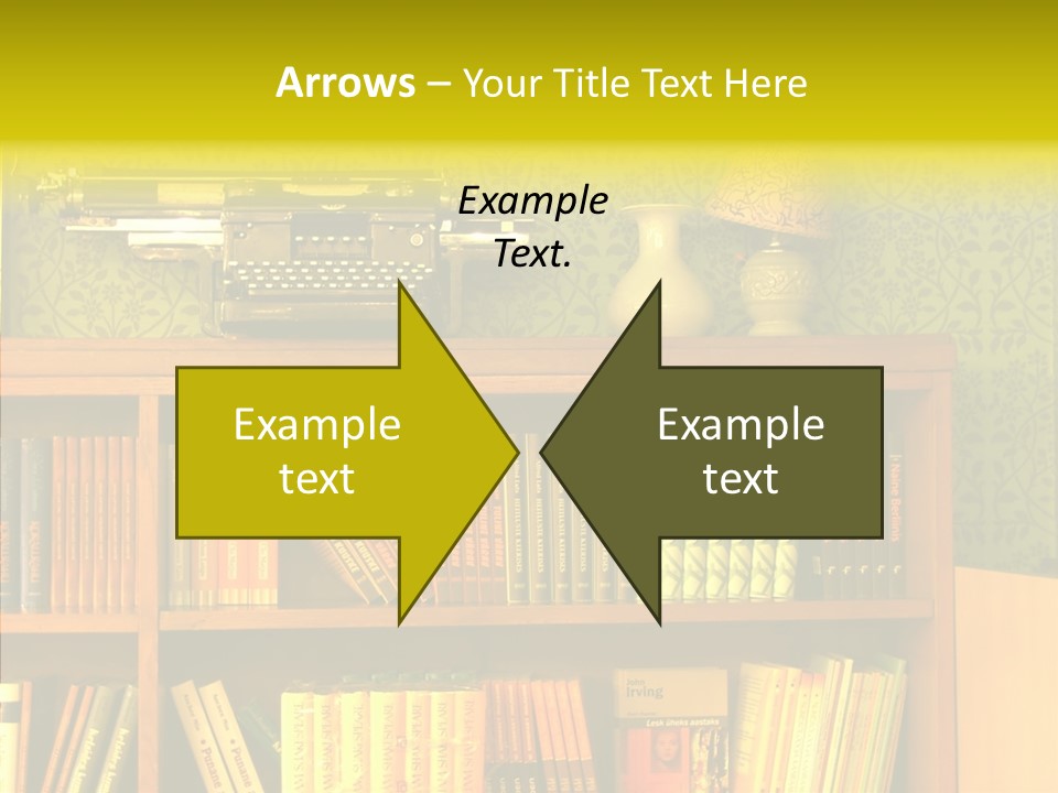 Touching Hand Old PowerPoint Template