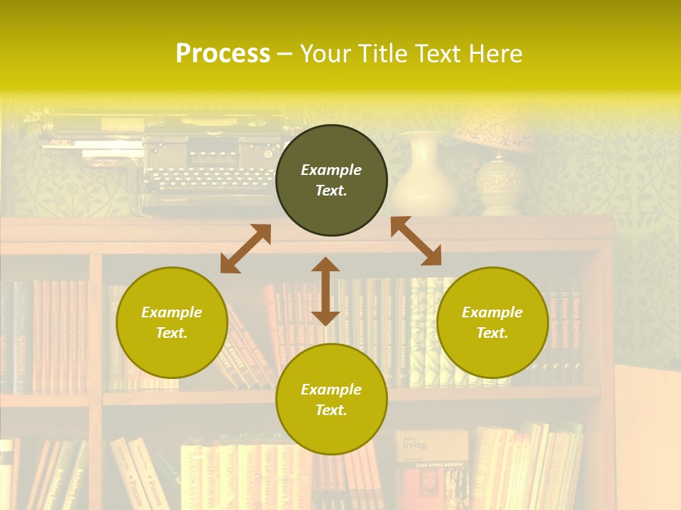 Touching Hand Old PowerPoint Template