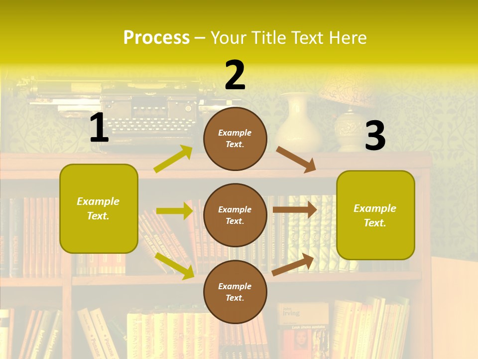 Touching Hand Old PowerPoint Template