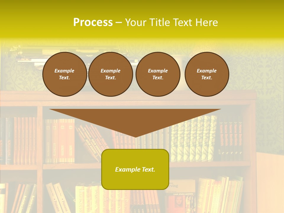 Touching Hand Old PowerPoint Template