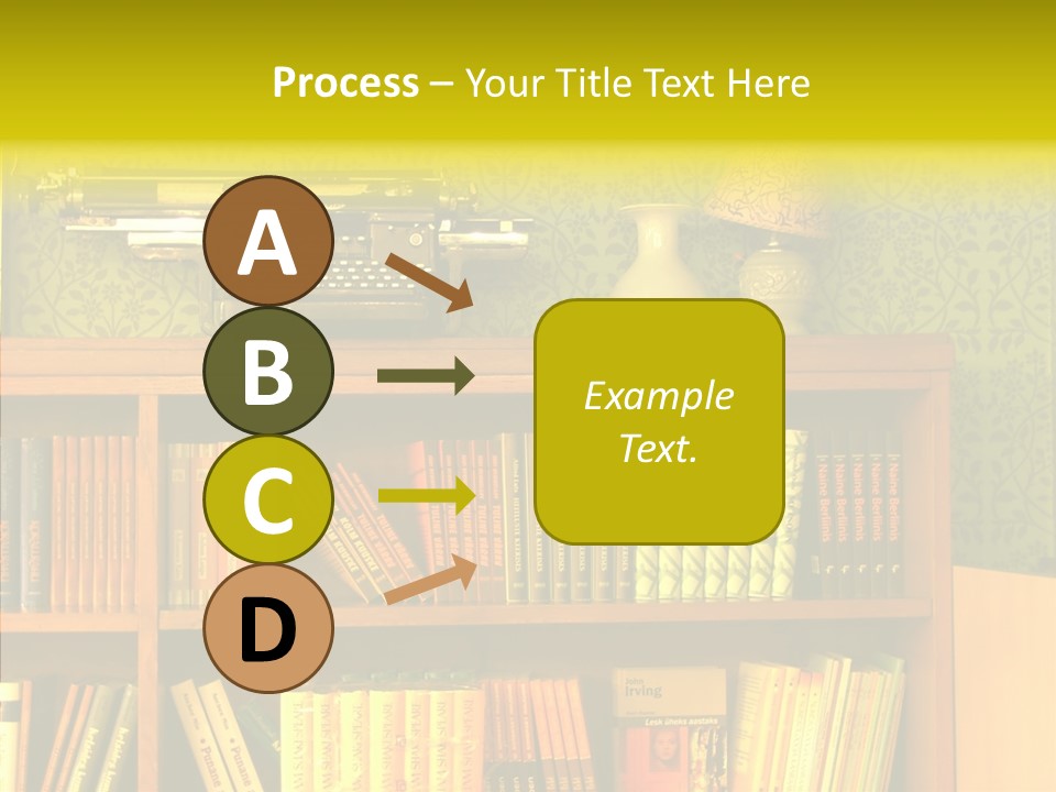 Touching Hand Old PowerPoint Template