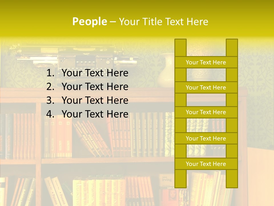 Touching Hand Old PowerPoint Template