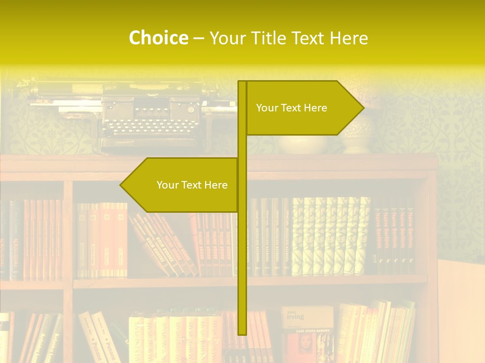 Touching Hand Old PowerPoint Template