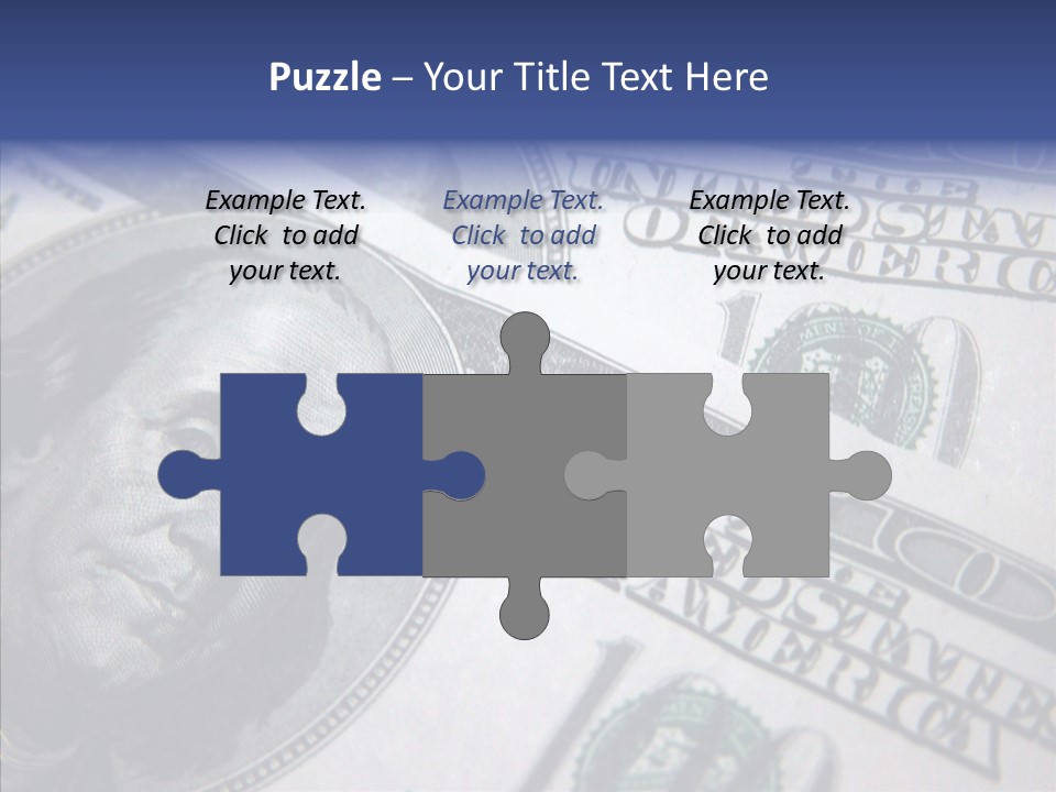 Young Sharing Close Up PowerPoint Template