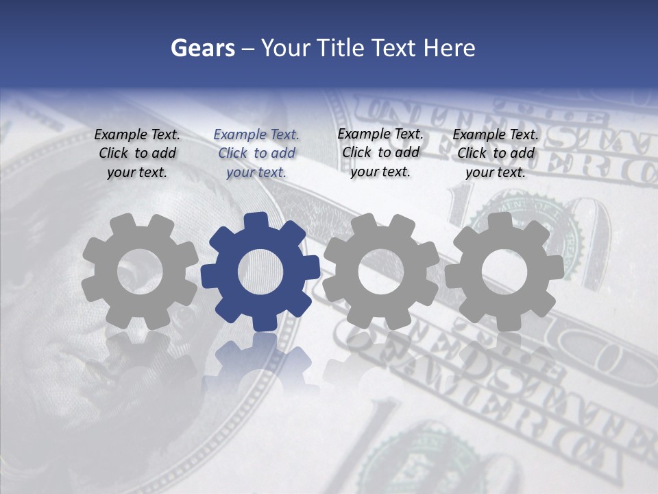 Young Sharing Close Up PowerPoint Template