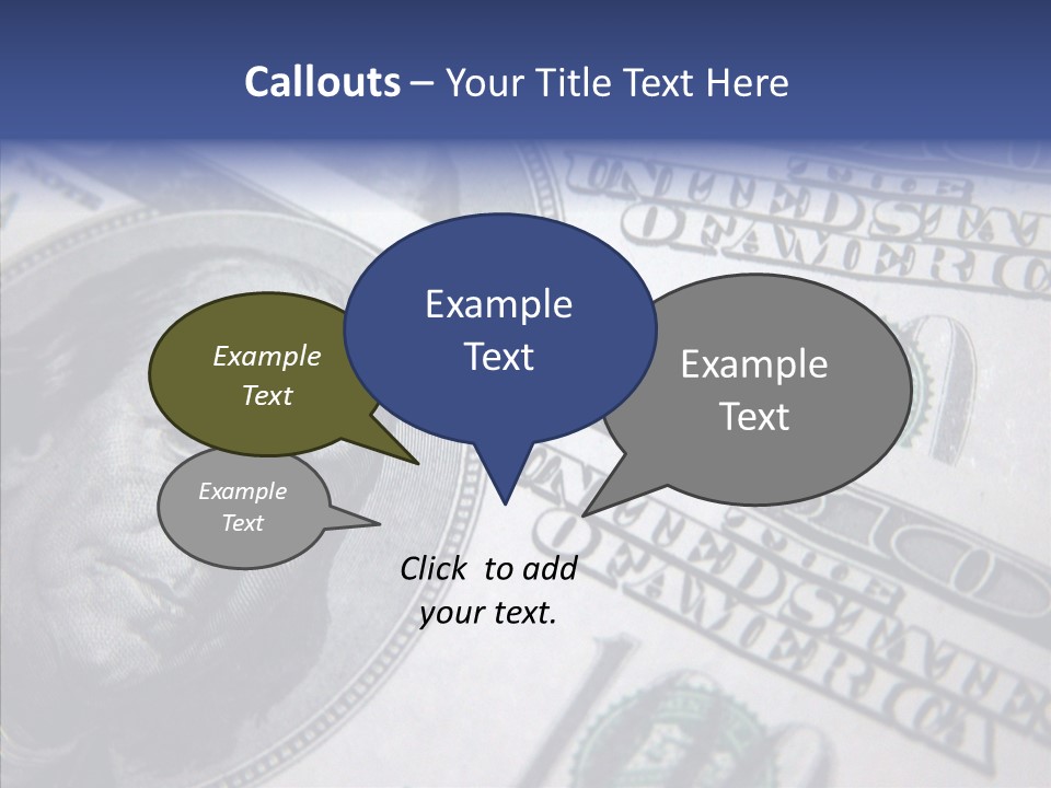 Young Sharing Close Up PowerPoint Template