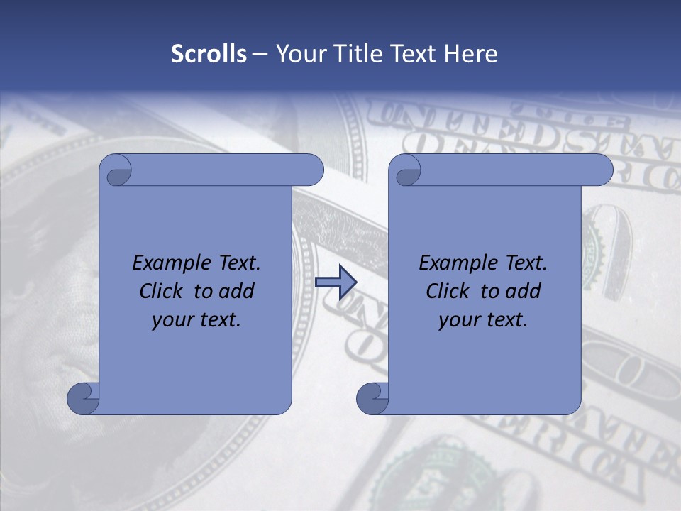 Young Sharing Close Up PowerPoint Template