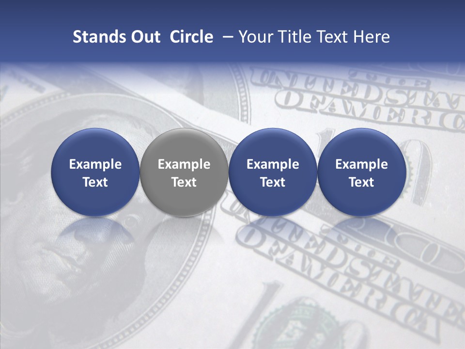 Young Sharing Close Up PowerPoint Template