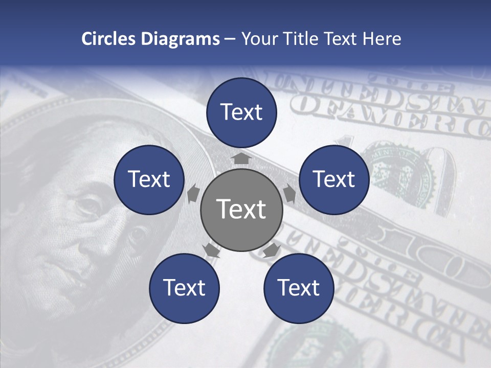 Young Sharing Close Up PowerPoint Template