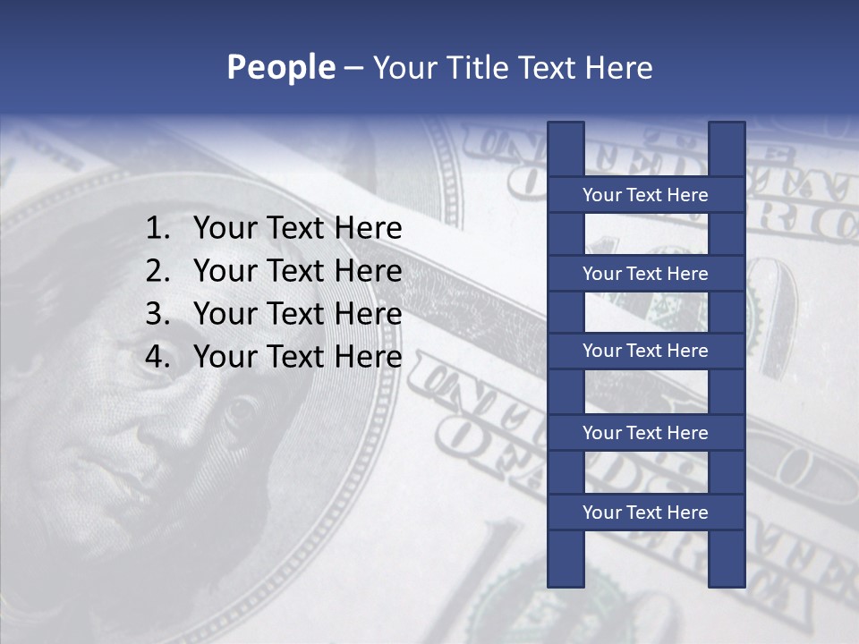 Young Sharing Close Up PowerPoint Template