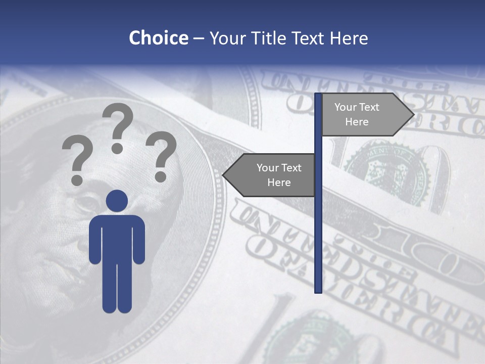 Young Sharing Close Up PowerPoint Template