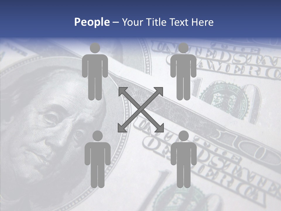 Young Sharing Close Up PowerPoint Template