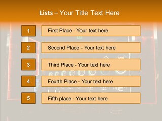 Care Finger Elder PowerPoint Template