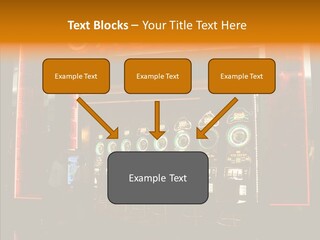 Care Finger Elder PowerPoint Template