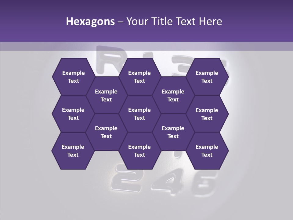 Finger Sharing Hold PowerPoint Template