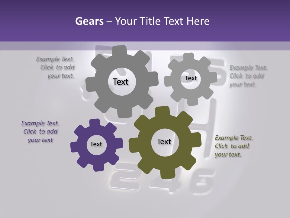 Finger Sharing Hold PowerPoint Template