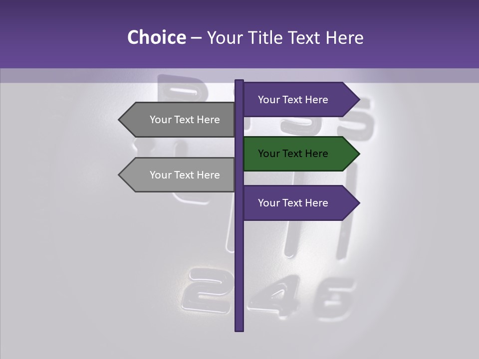 Finger Sharing Hold PowerPoint Template