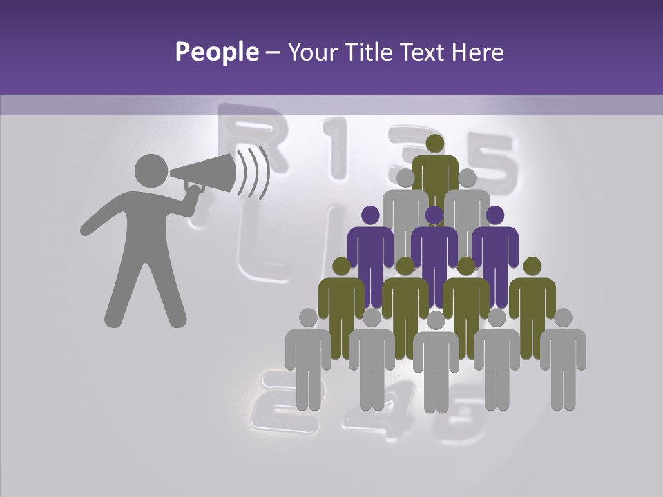 Finger Sharing Hold PowerPoint Template