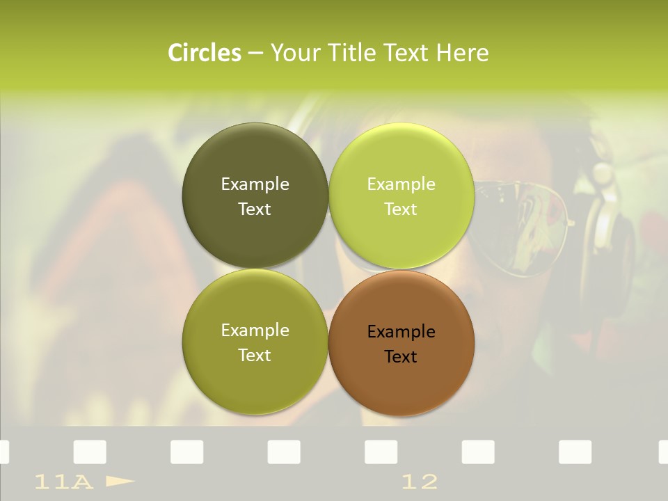 Human Background Holding Hands PowerPoint Template