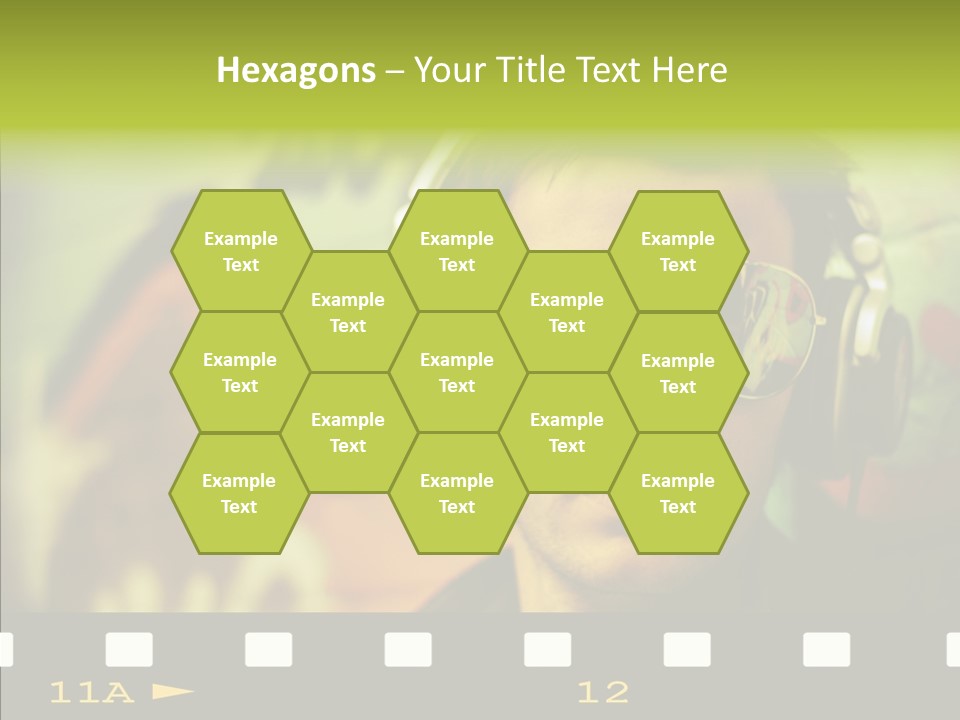 Human Background Holding Hands PowerPoint Template