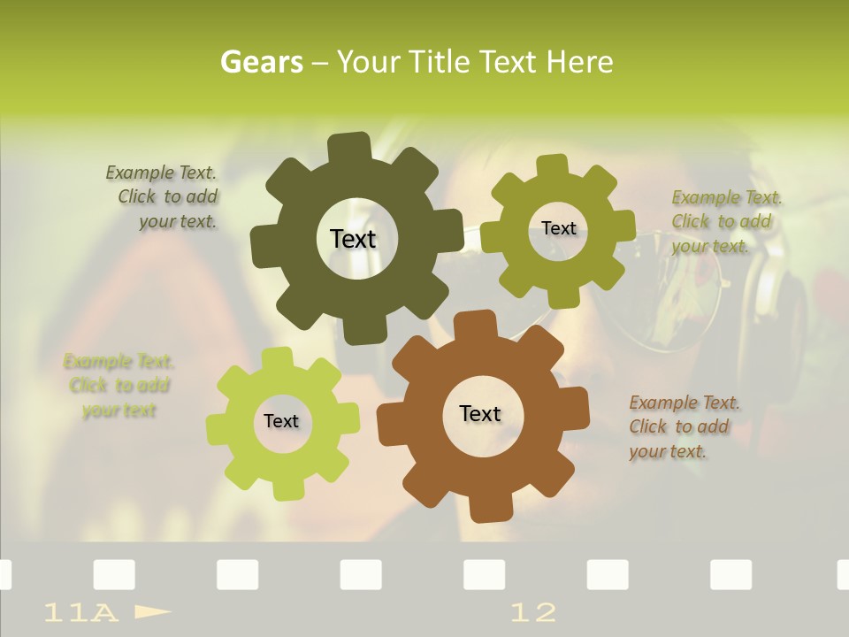 Human Background Holding Hands PowerPoint Template