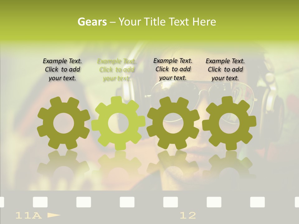 Human Background Holding Hands PowerPoint Template