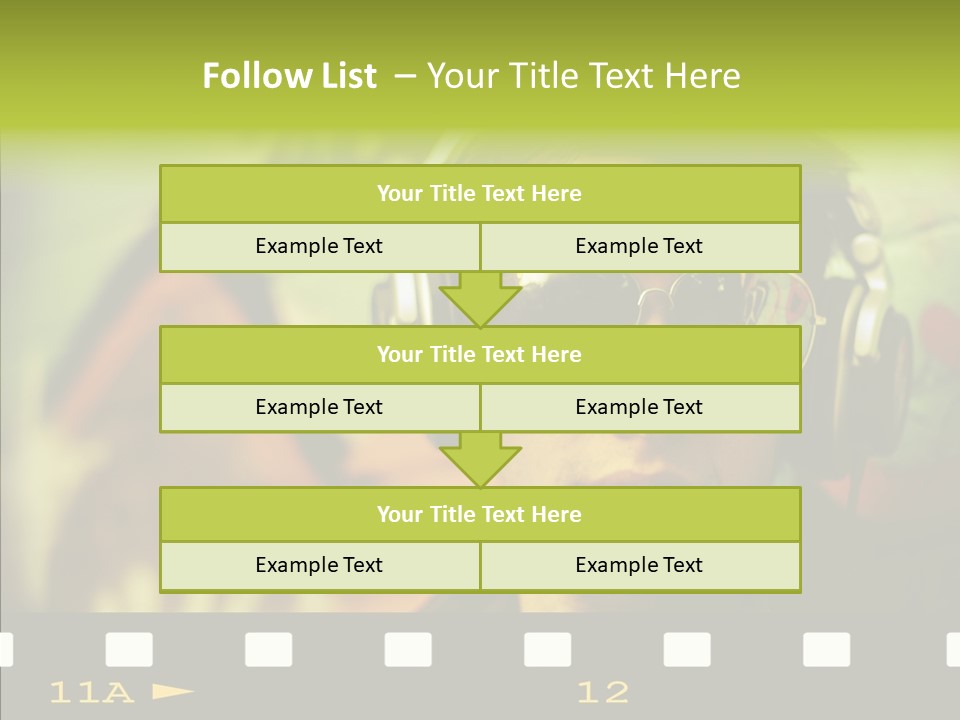 Human Background Holding Hands PowerPoint Template