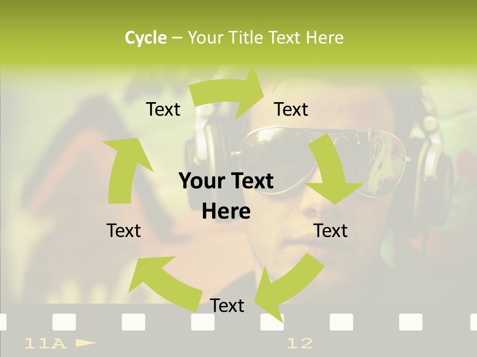 Human Background Holding Hands PowerPoint Template