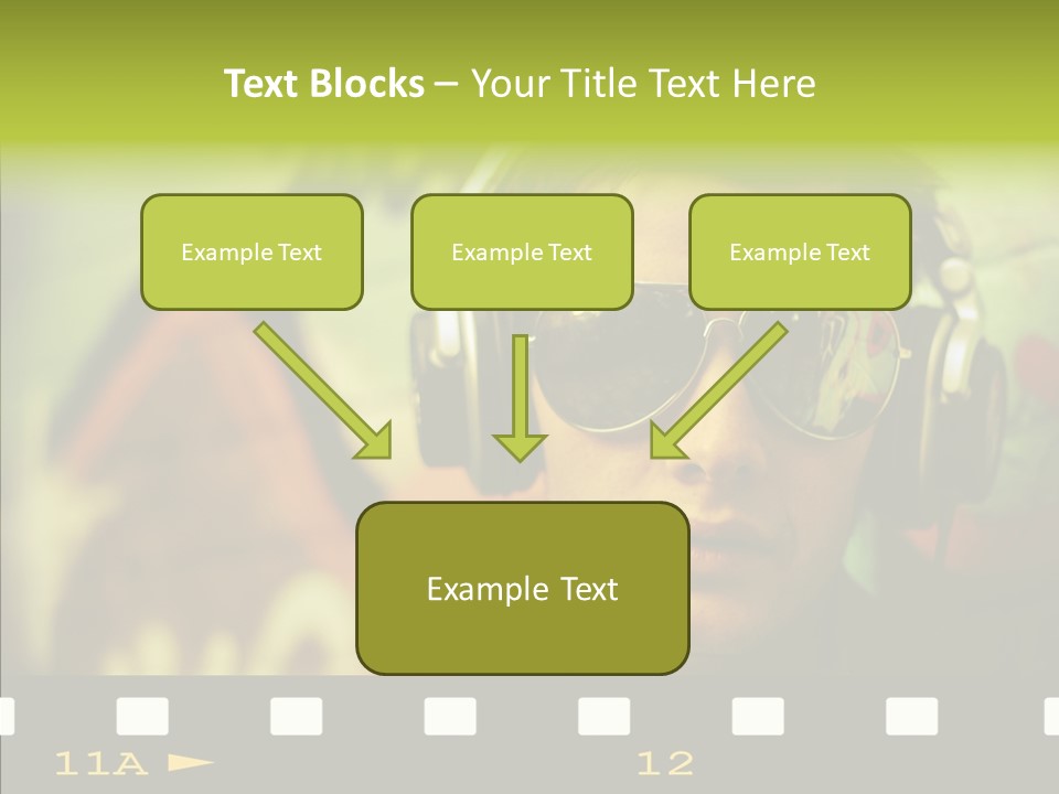 Human Background Holding Hands PowerPoint Template