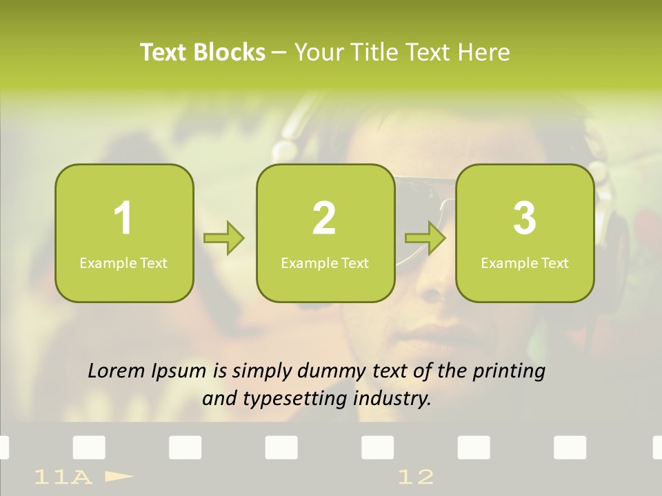 Human Background Holding Hands PowerPoint Template