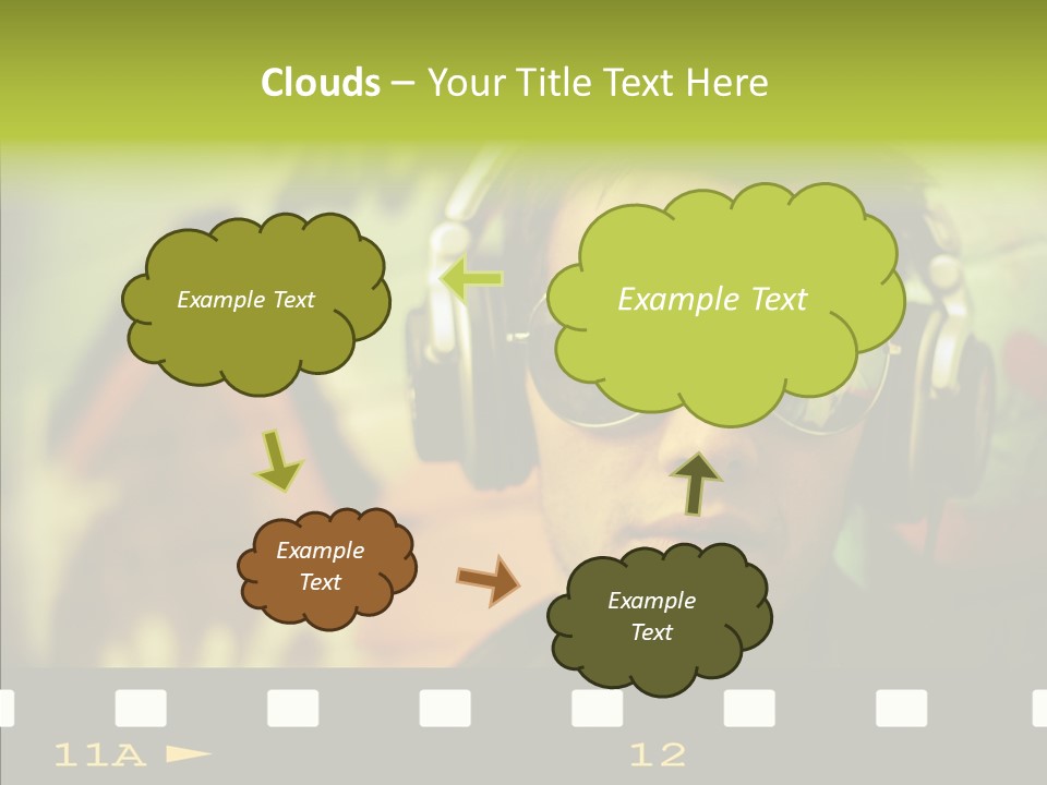 Human Background Holding Hands PowerPoint Template