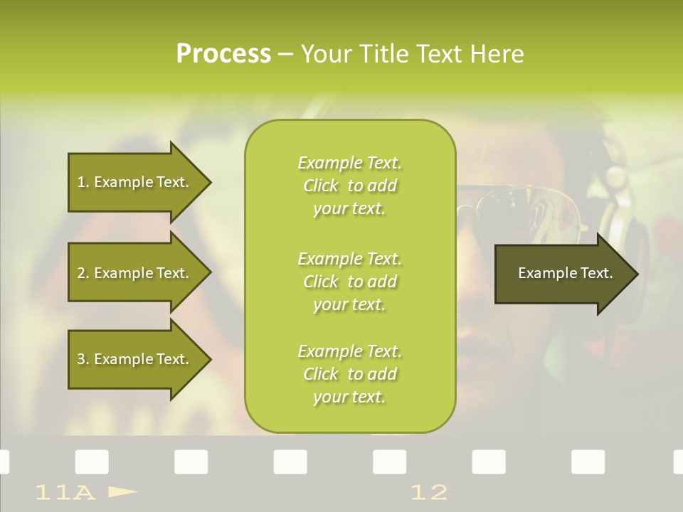 Human Background Holding Hands PowerPoint Template