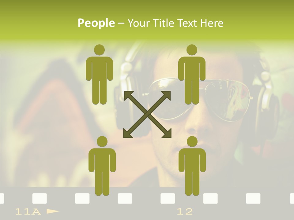 Human Background Holding Hands PowerPoint Template