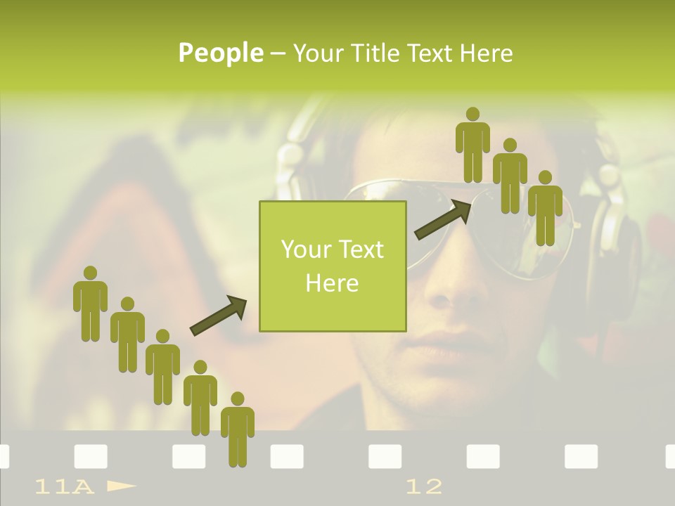 Human Background Holding Hands PowerPoint Template
