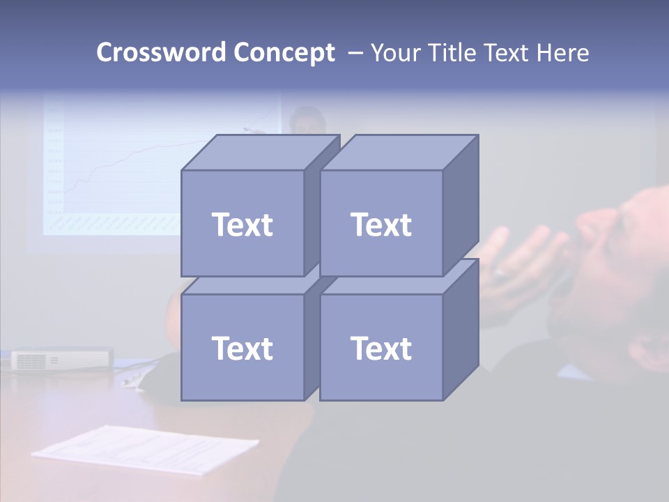 Adult Grandmother Two PowerPoint Template