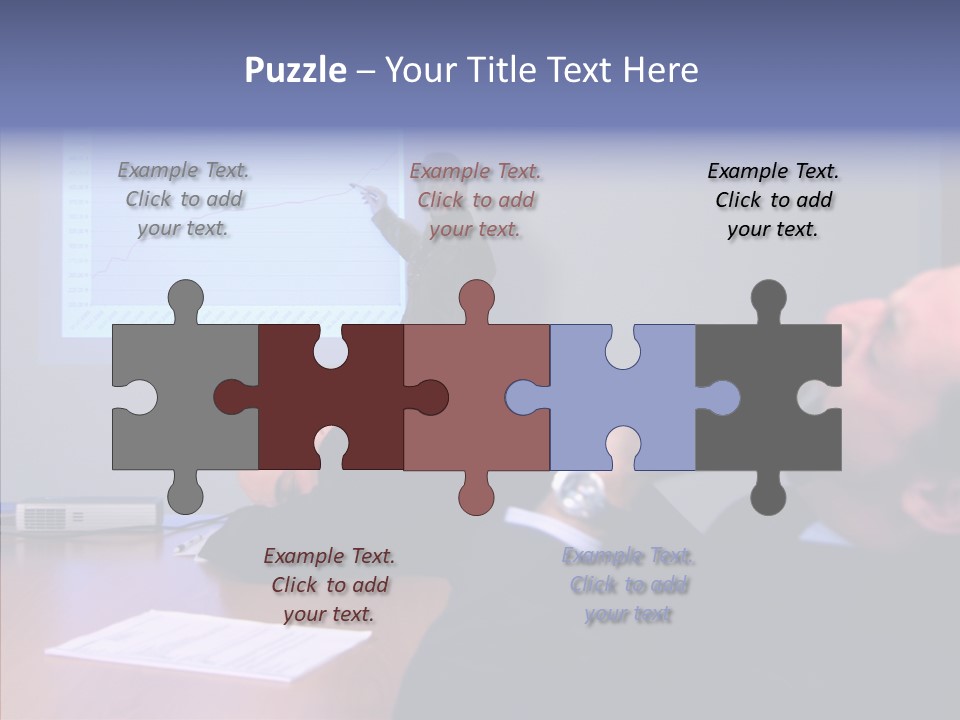 Adult Grandmother Two PowerPoint Template