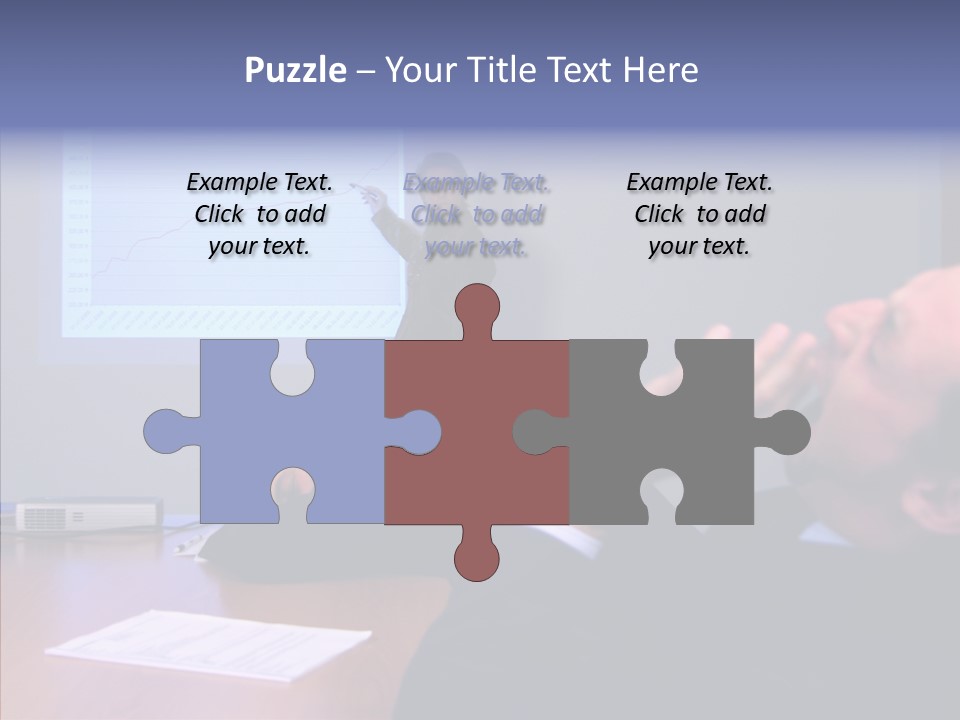 Adult Grandmother Two PowerPoint Template