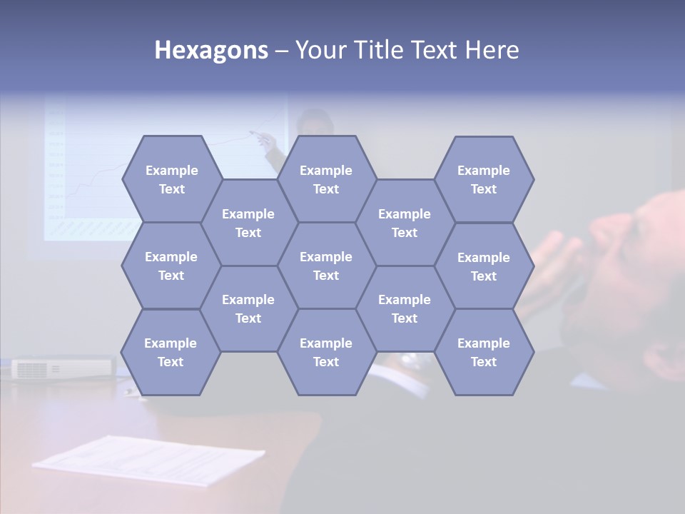 Adult Grandmother Two PowerPoint Template