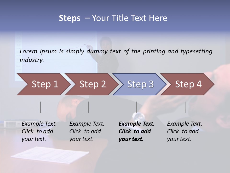 Adult Grandmother Two PowerPoint Template