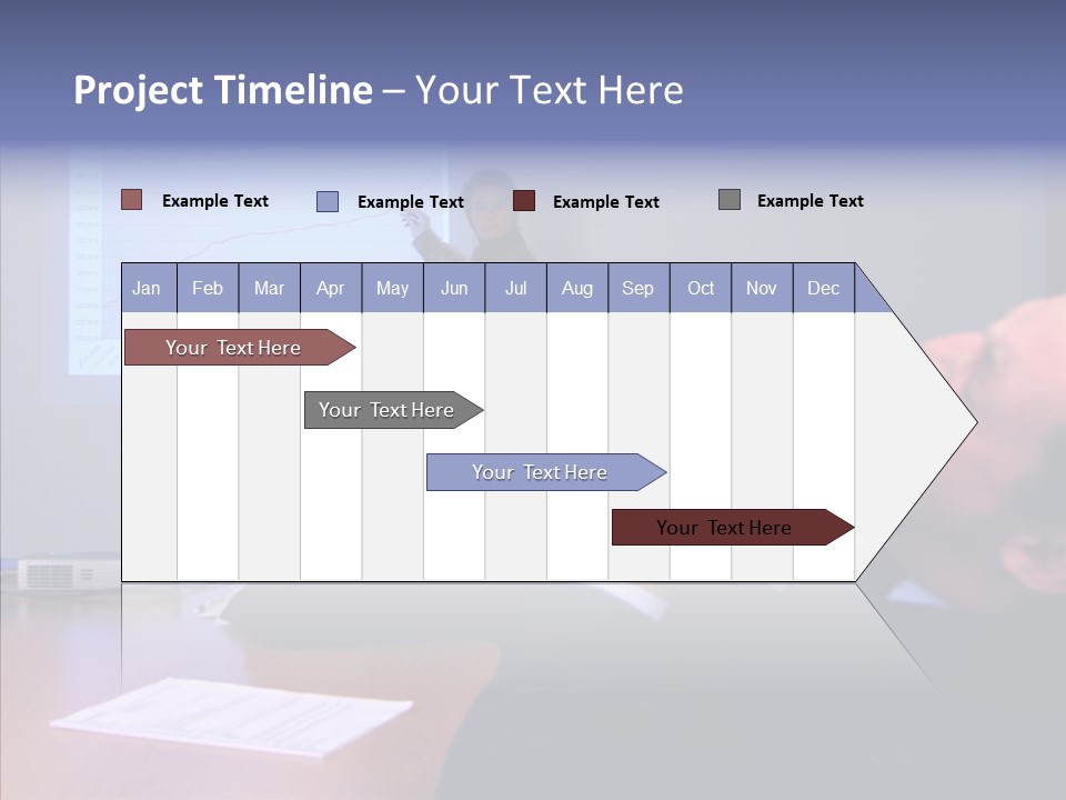 Adult Grandmother Two PowerPoint Template