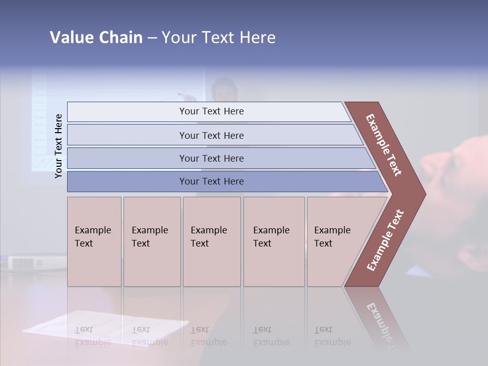 Adult Grandmother Two PowerPoint Template