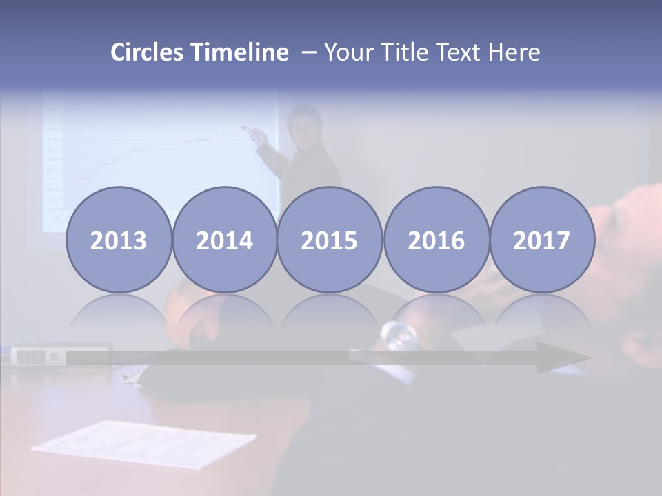 Adult Grandmother Two PowerPoint Template