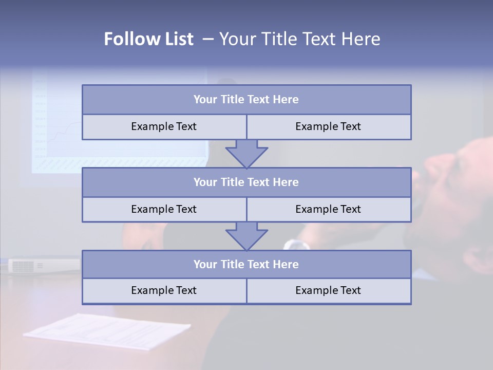 Adult Grandmother Two PowerPoint Template