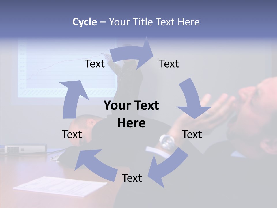 Adult Grandmother Two PowerPoint Template