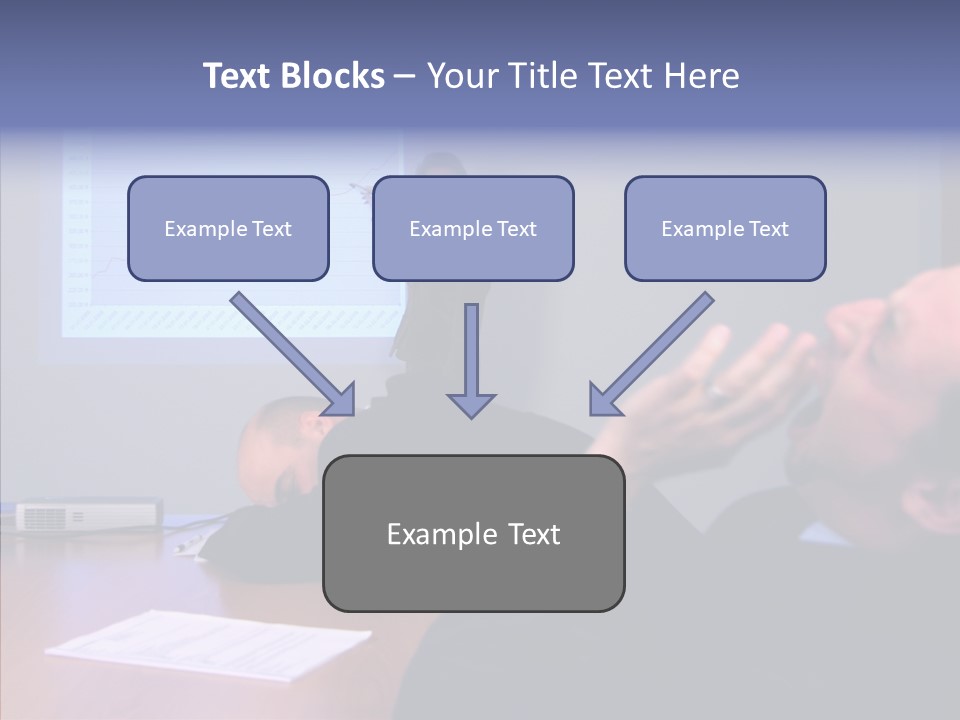 Adult Grandmother Two PowerPoint Template