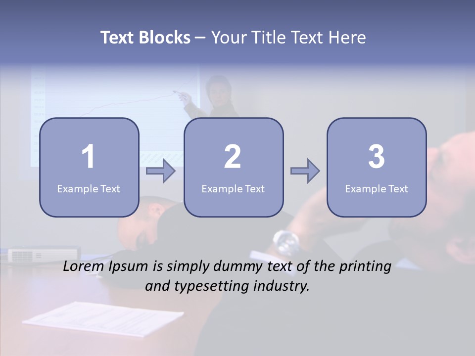 Adult Grandmother Two PowerPoint Template