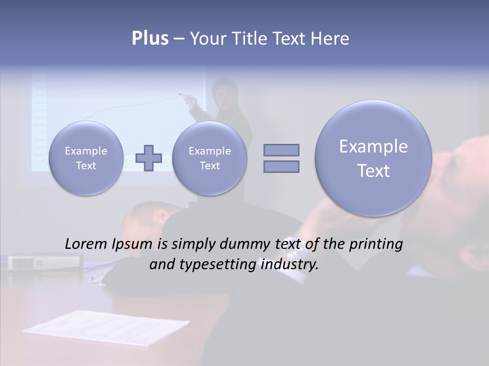 Adult Grandmother Two PowerPoint Template