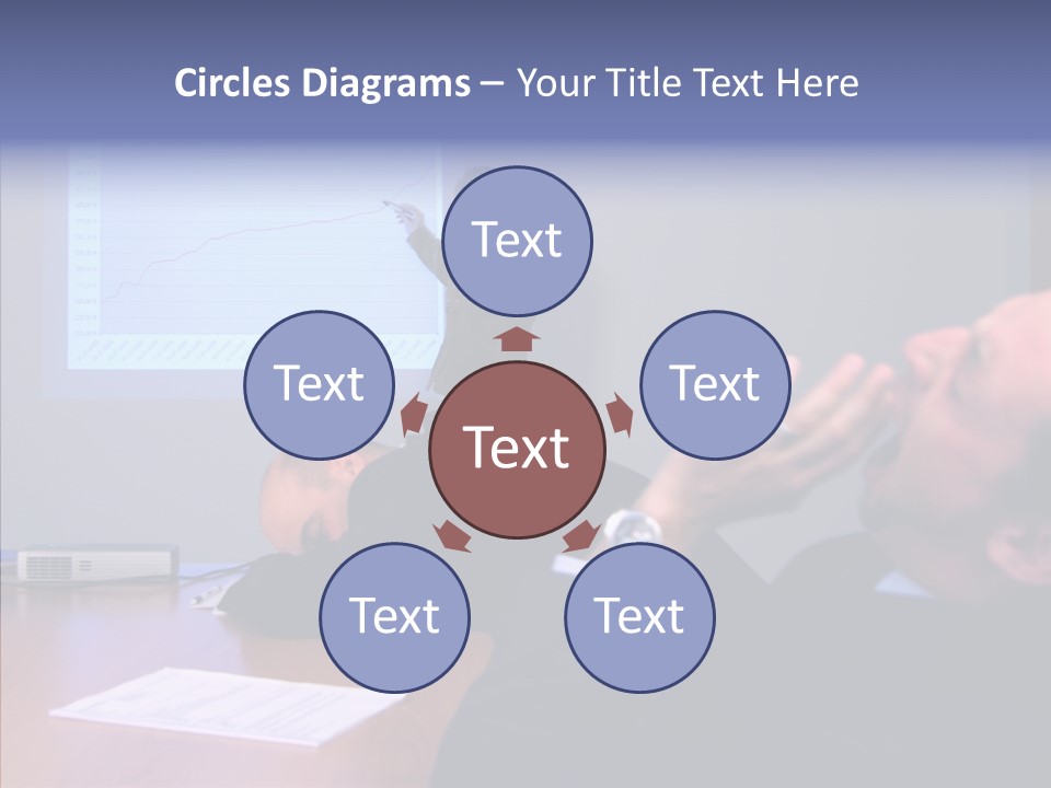 Adult Grandmother Two PowerPoint Template